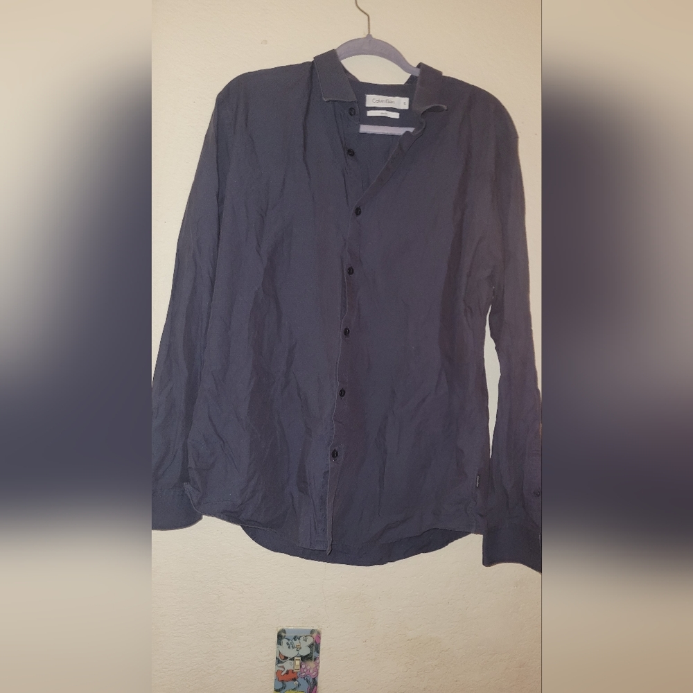 Calvin Klein Long Sleeve collar